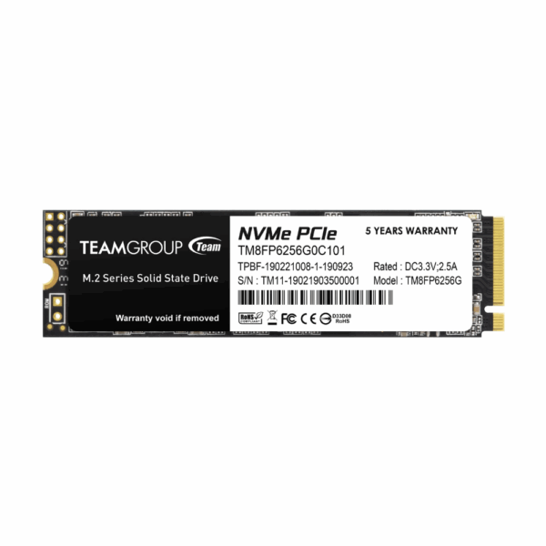 TEAM M.2-2280 PCI-E GEN3X4 MP33  RETAIL